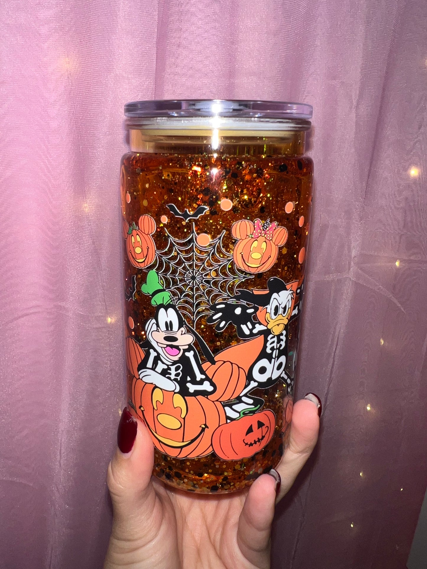 Mickey Horror glows in dark
