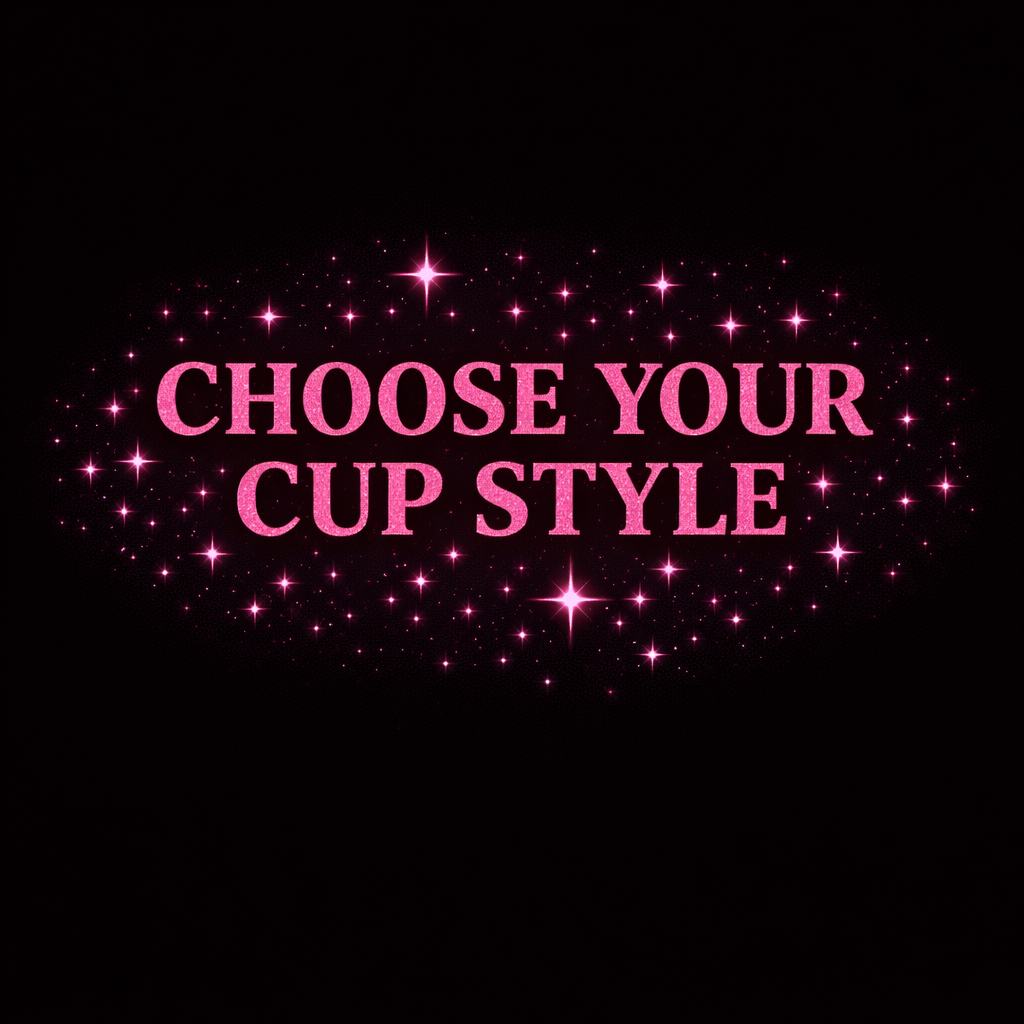 Custom Glitter Cups