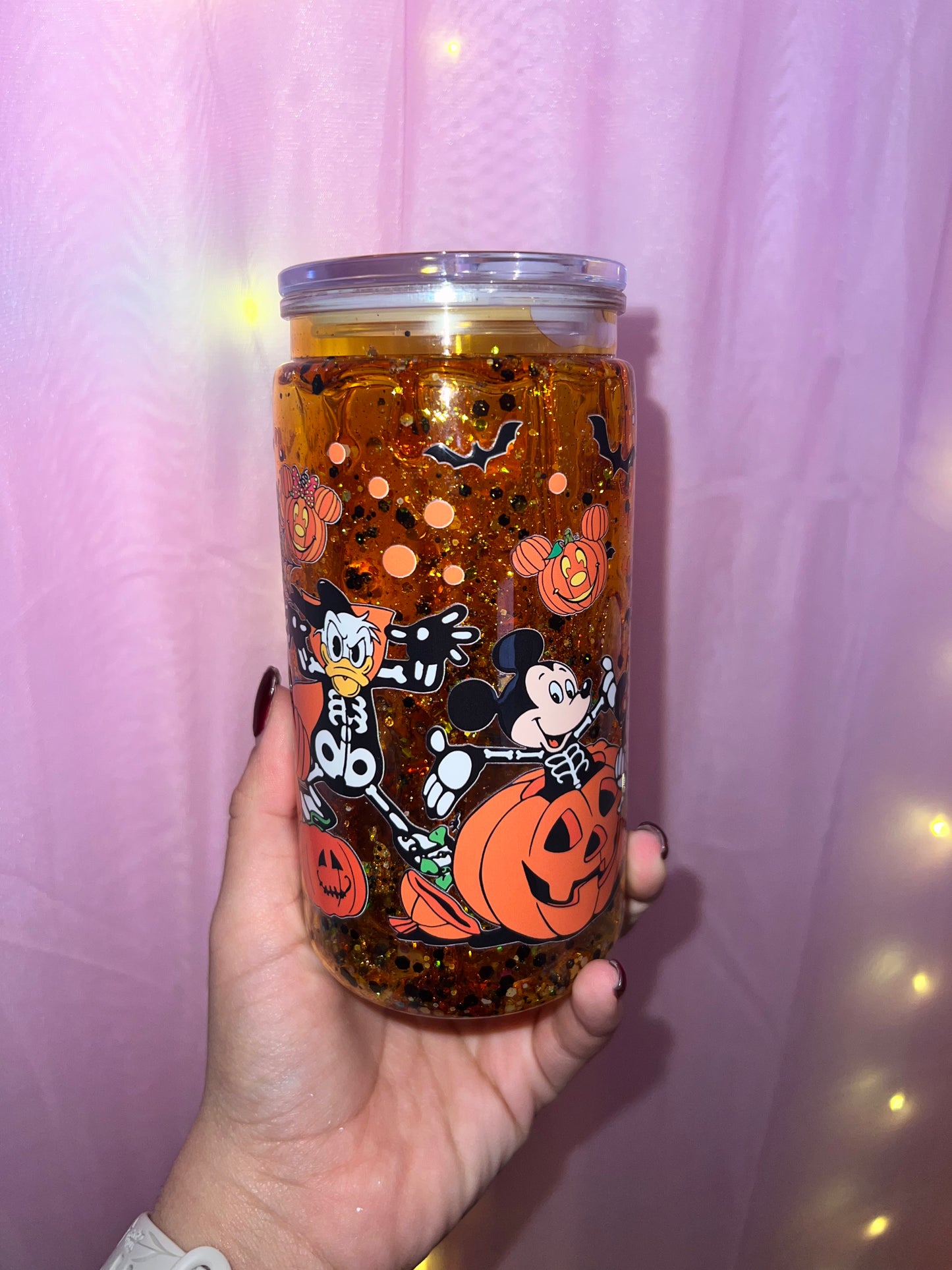 Mickey Horror glows in dark